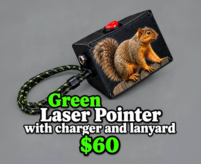 Green Laser Pointer | Tactical Night Hunting & Signaling Laser – Outlaw ...